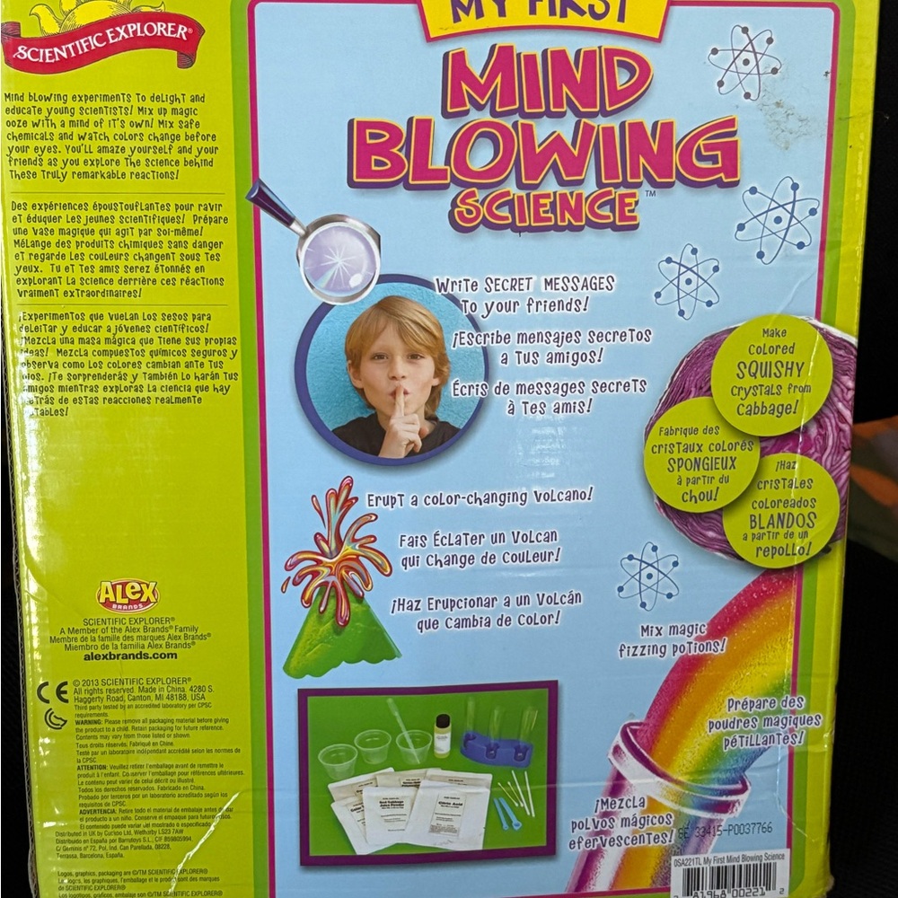 Bundle for $5! Alex Toys Scientific Explorer Mind Blowing Science Experiment Kit - Picture 5 of 9